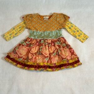 Matilda Jane Rain or Shine Maggie Dress, Size 12M